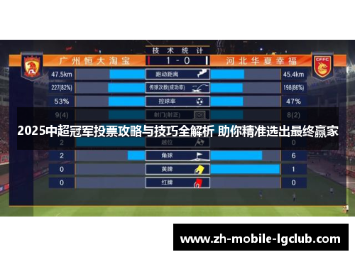 2025中超冠军投票攻略与技巧全解析 助你精准选出最终赢家