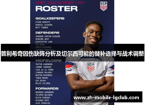 普利希奇因伤缺阵分析及切尔西可能的替补选择与战术调整